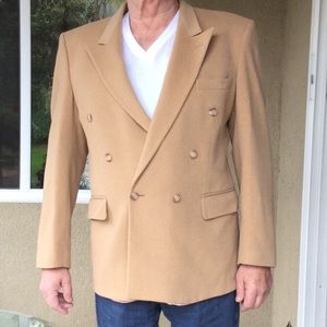 Vintage Roberto Vasalli Camel Hair Jacket